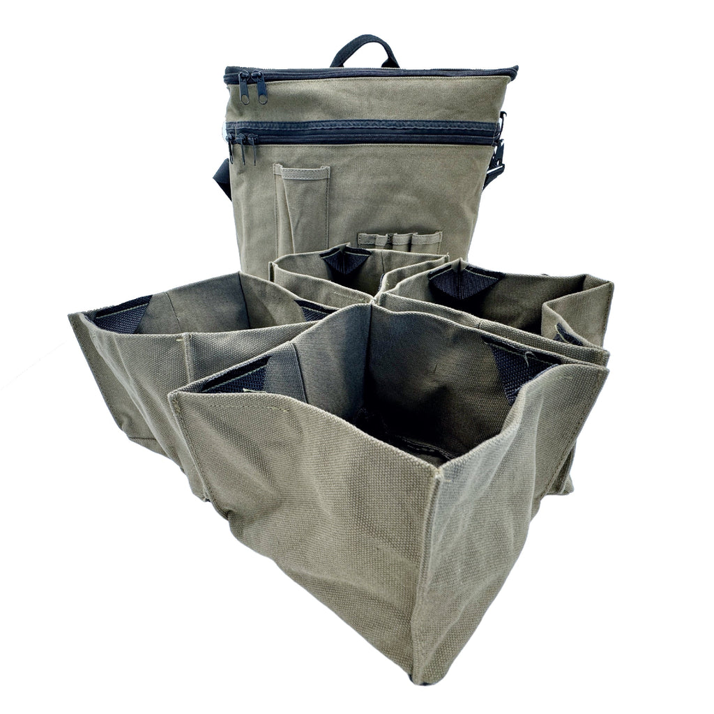 3-in-1 Garden Harvest, Forage, and Tool Bag Backpack