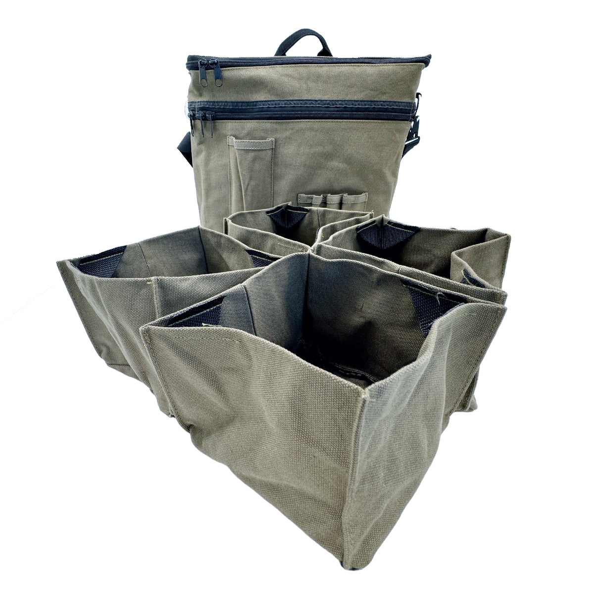 3-in-1 Garden Harvest, Forage, and Tool Bag Backpack