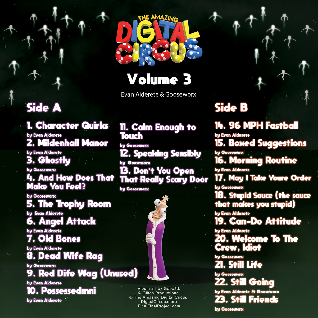 Digital Circus Vinyl Record #3