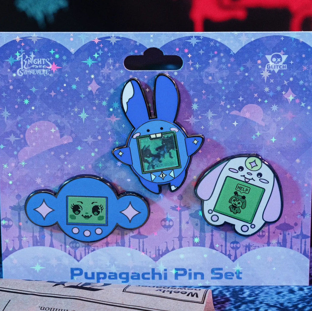 Pupagatchi Pin Set