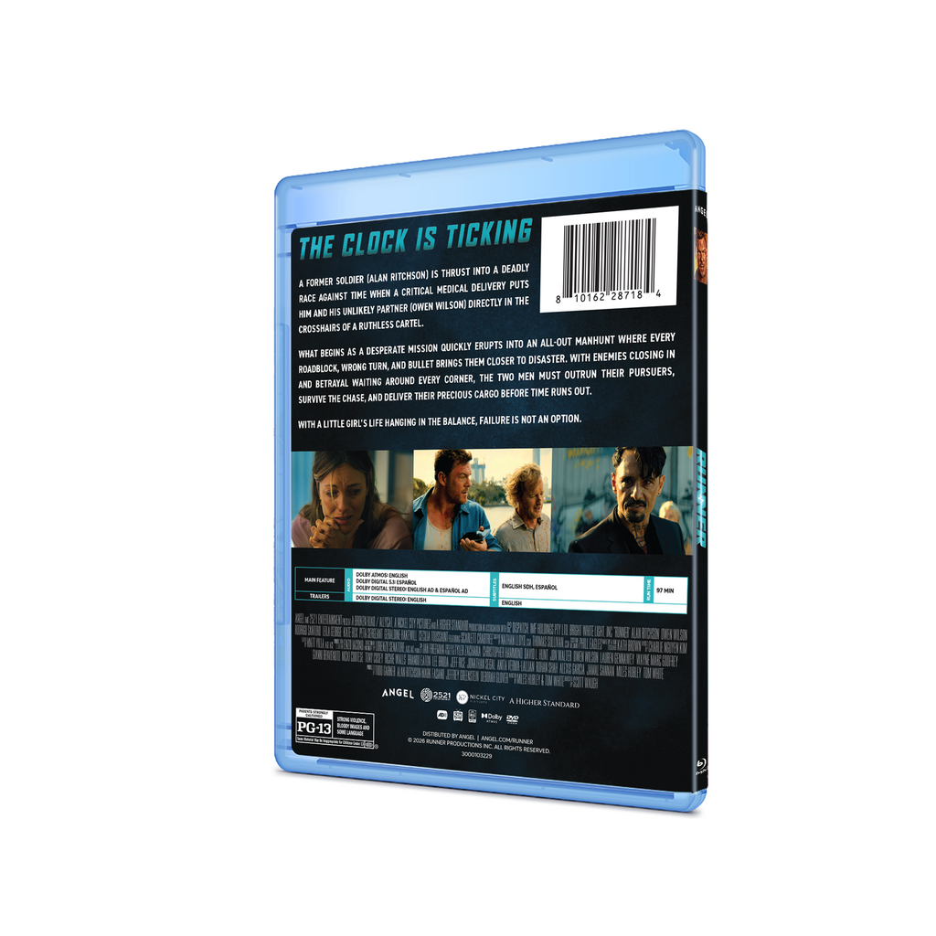 Runner - Blu-ray or DVD - PREORDER