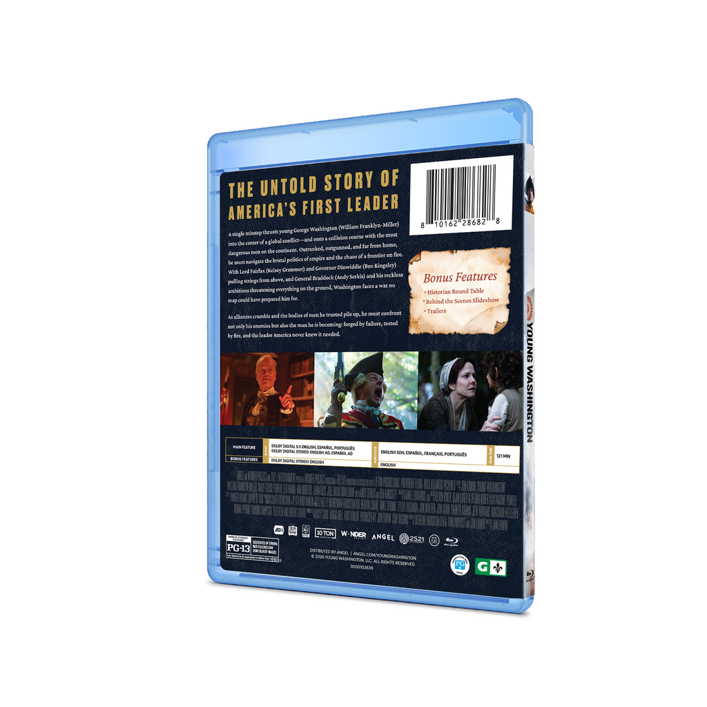 Young Washington - Blu-ray or DVD