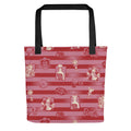 Mattel 80th Retro Dolls Club Pink Tote Bag