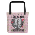 Monster High Ghoulentines Pink Tote Bag