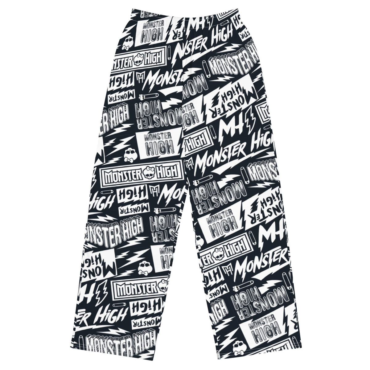 Monster High Logo Wide Leg Pants