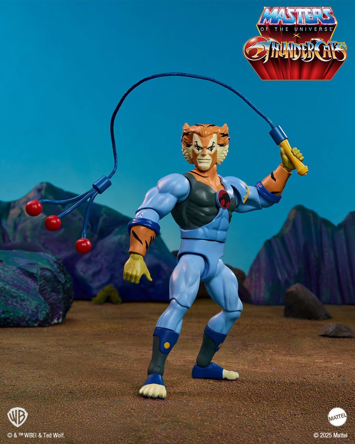 Masters of the Universe x ThunderCats Origins Tygra Action Figure