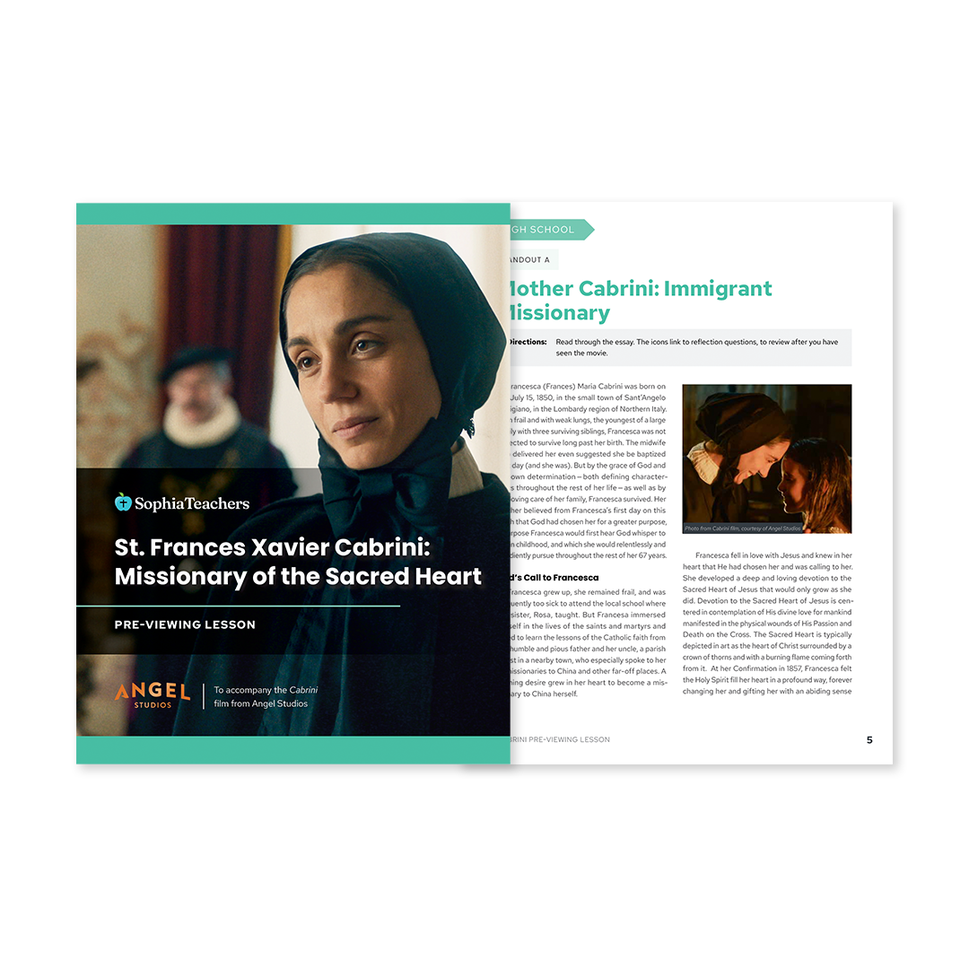 Cabrini Catholic School Lesson Plans - Free Download