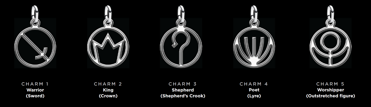 DAVID Charm Necklace