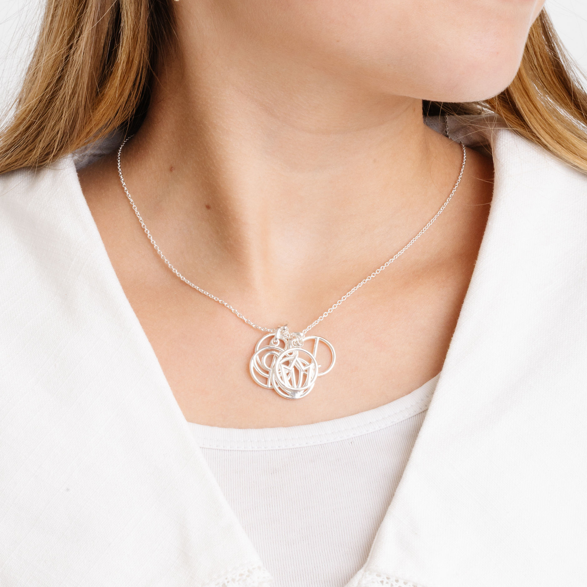 DAVID Charm Necklace
