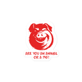 Animal Farm - Animal vs. Pig Sticker