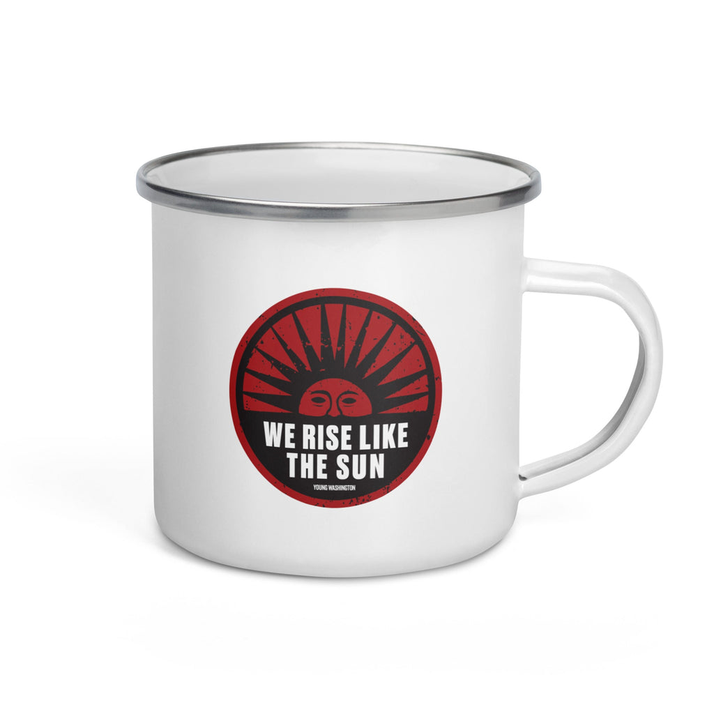 Young Washington - Rise Like the Sun Enamel Mug