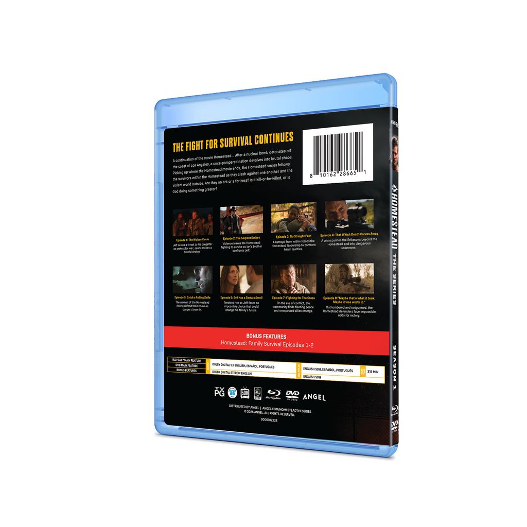 Homestead The Series Season 1 Blu-ray + DVD