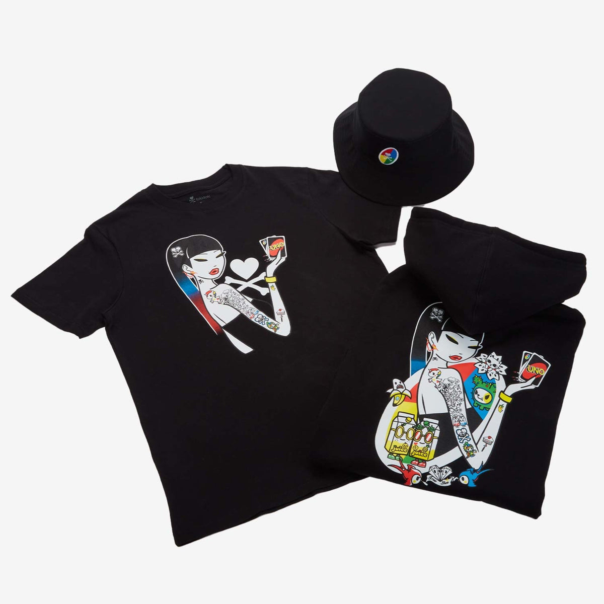tokidoki UNO Reversible Bucket Hat