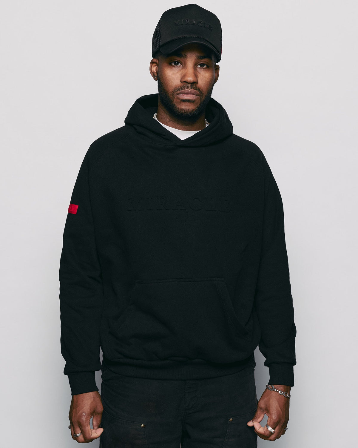 MIRACLE Core Black Hoodie