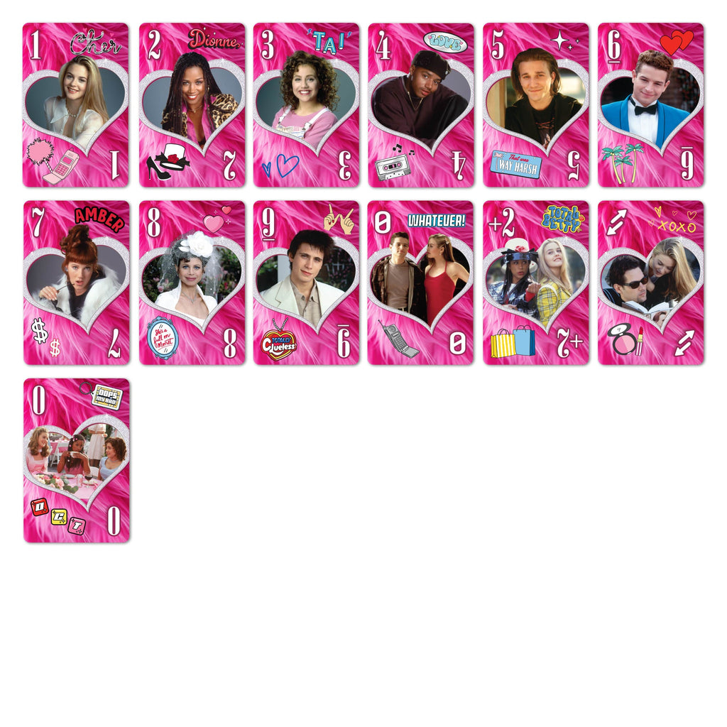 UNO Fandom x Clueless 30th Anniversary Deck