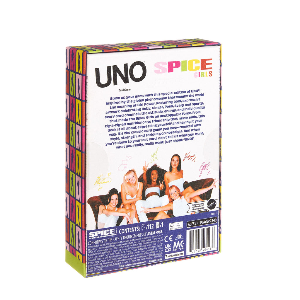 UNO Canvas Spice Girls Deck