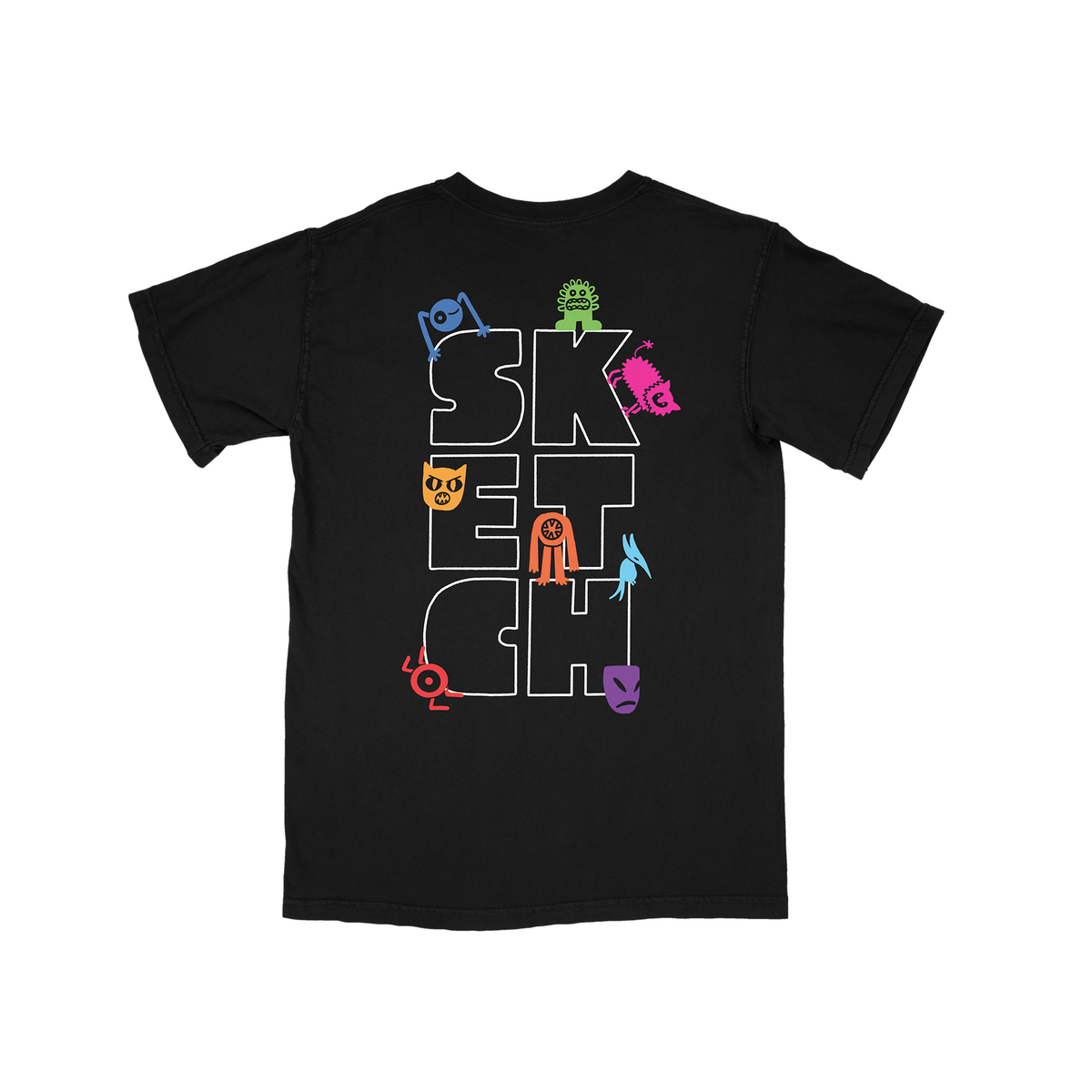 SKETCH Monster Mash Up T-Shirt