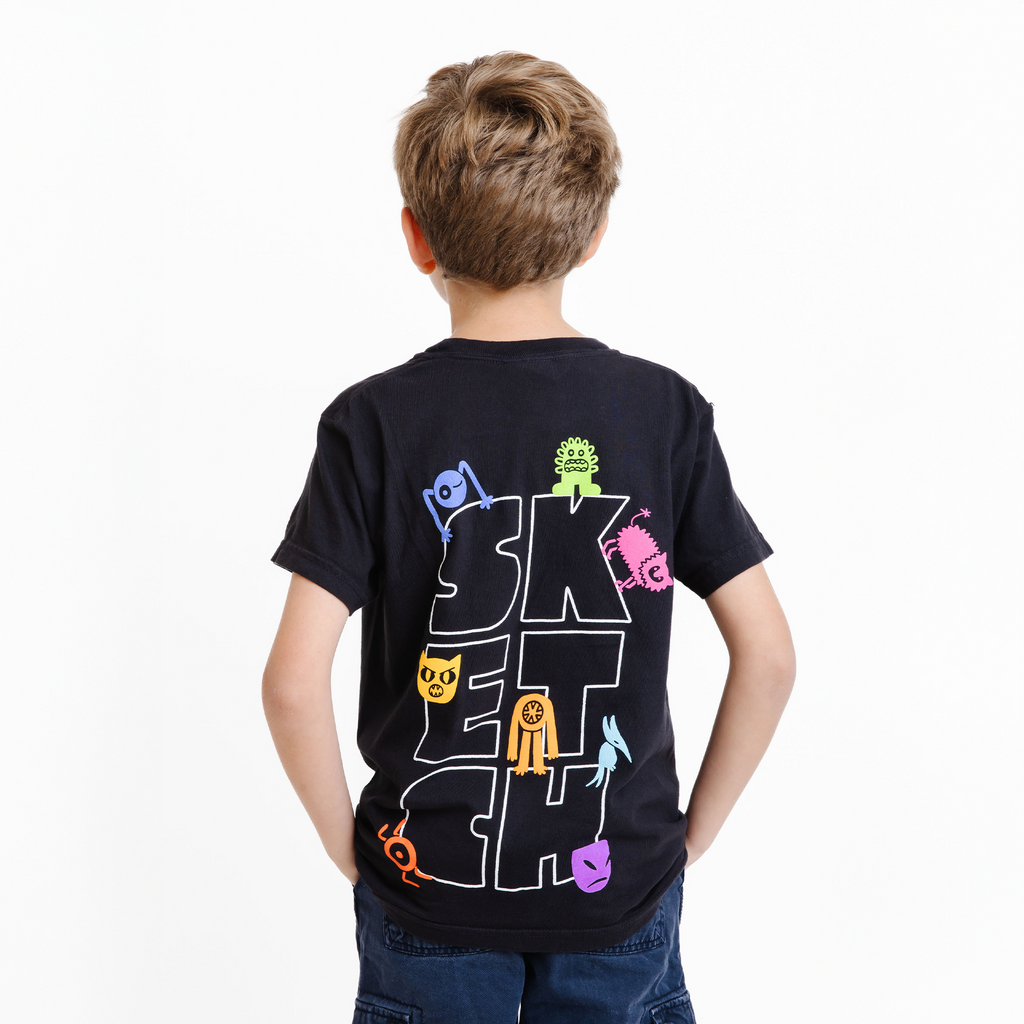 SKETCH Monster Mash Up T-Shirt