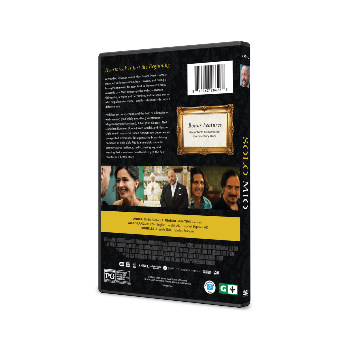 SOLO MIO Blu-ray + DVD
