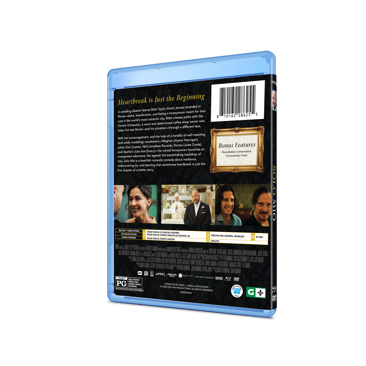 SOLO MIO Blu-ray + DVD