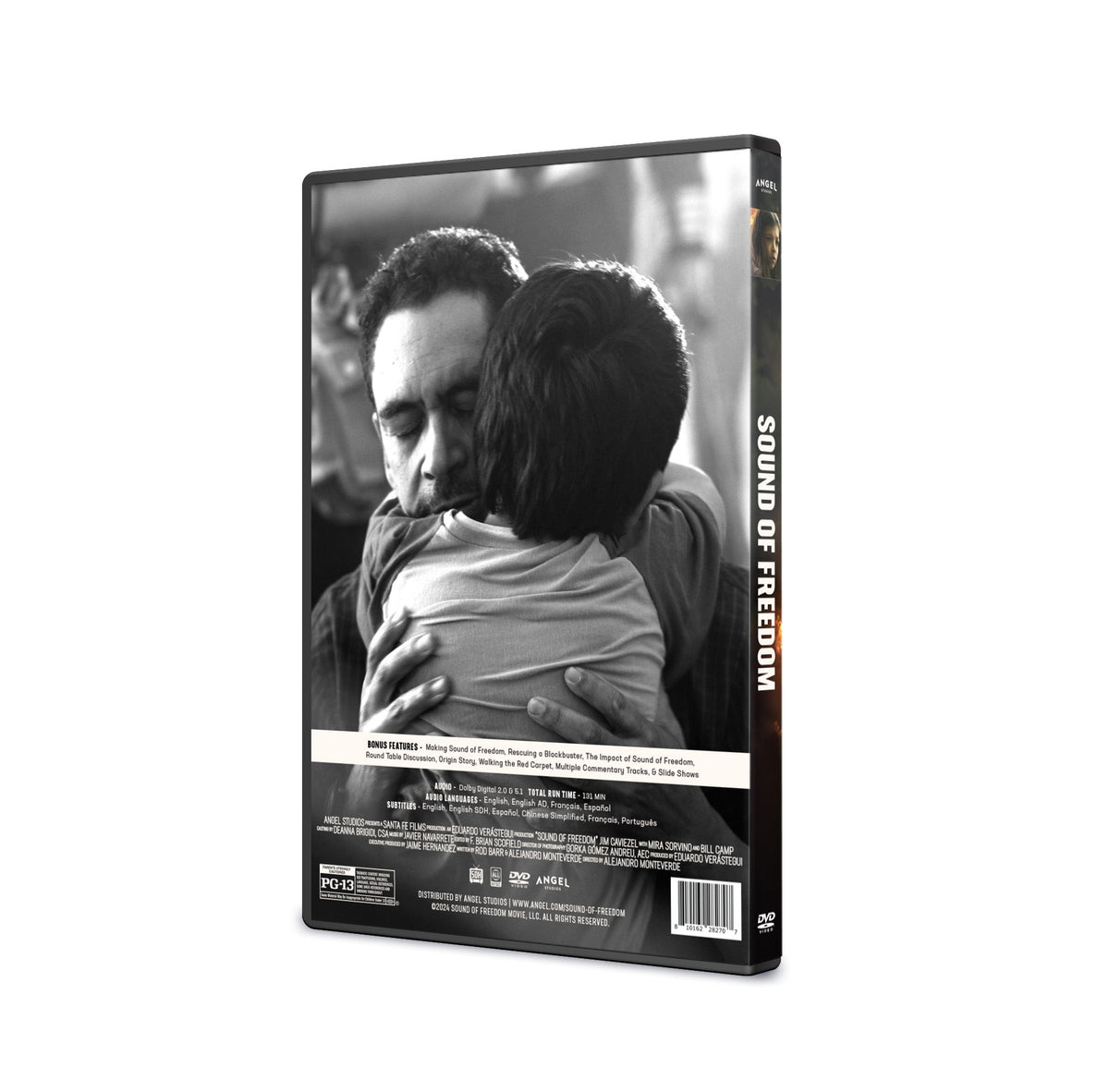 Sound of Freedom Special Edition DVD or 4K Ultra HD and Blu-ray