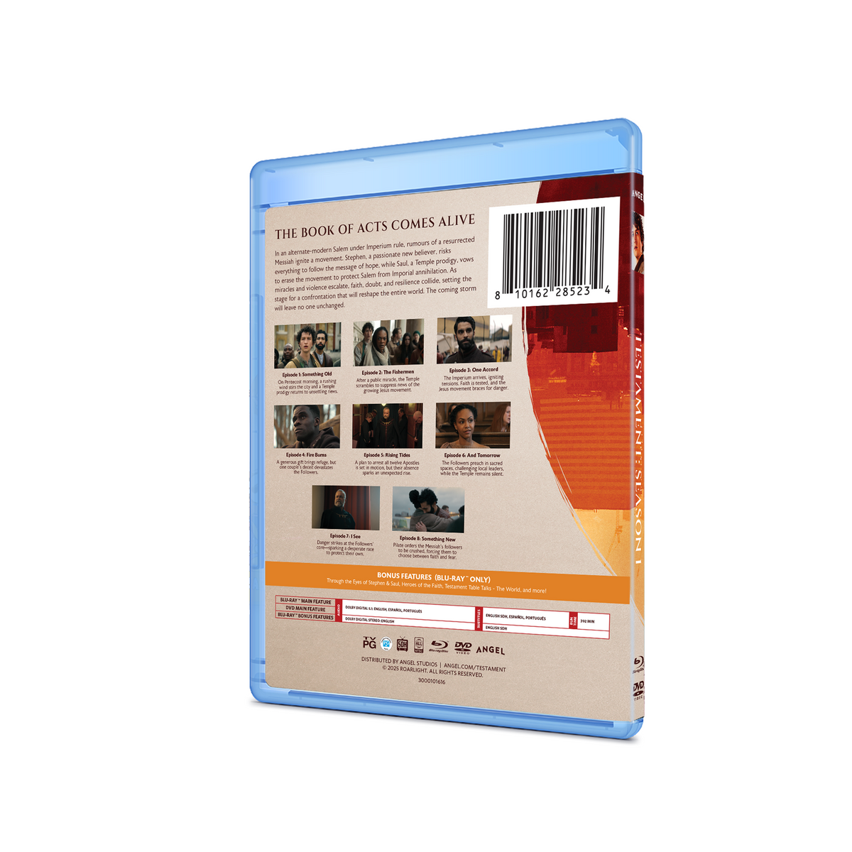 Testament Season 1 Blu-ray + DVD