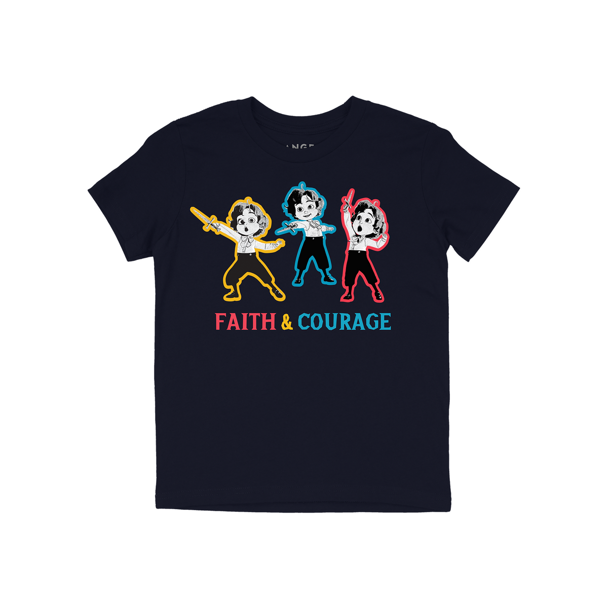 The King of Kings Faith and Courage T-Shirt - Youth + Toddler