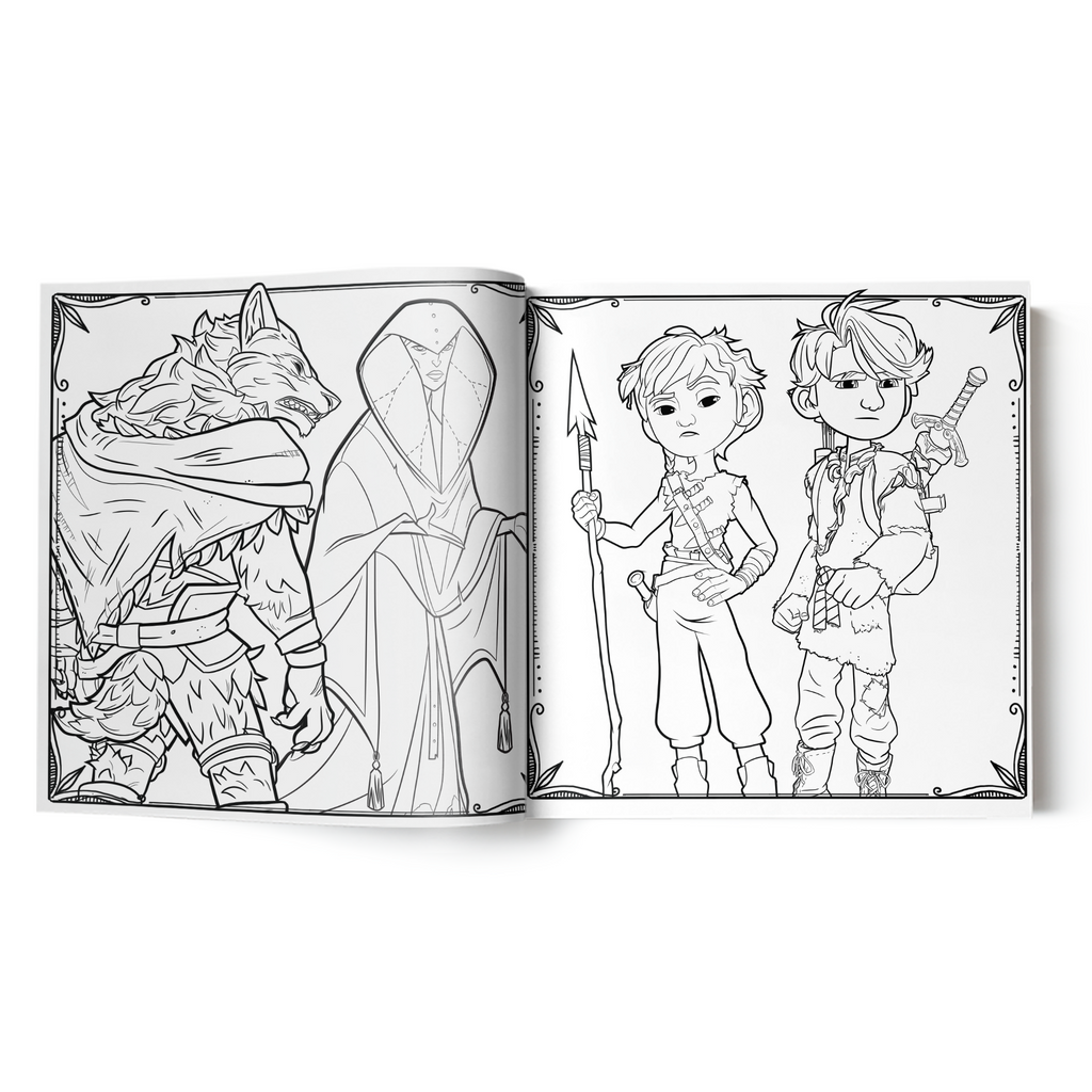 The Wingfeather Saga Coloring Book