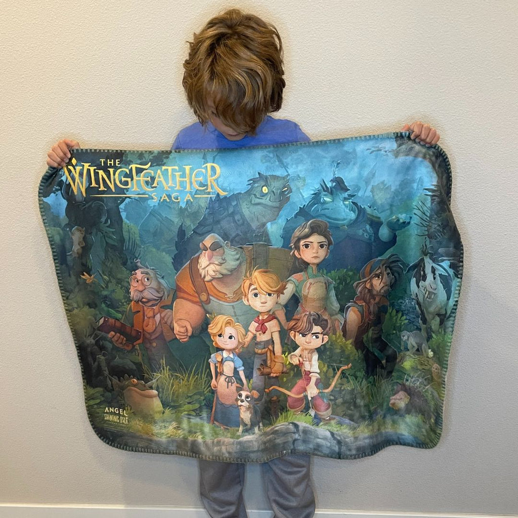 The Wingfeather Saga Igiby Family Children's Sherpa Blanket