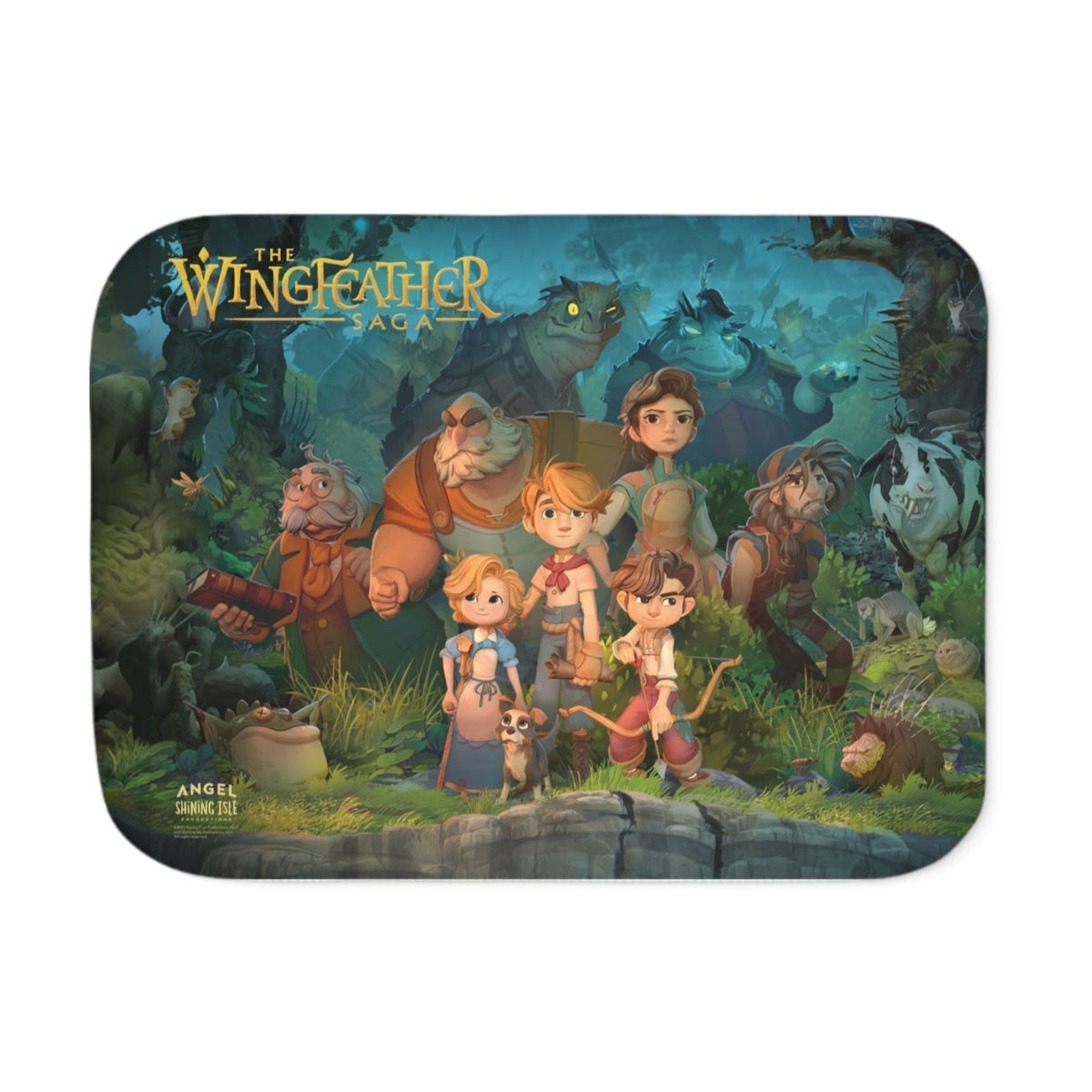 The Wingfeather Saga Igiby Family Children's Sherpa Blanket