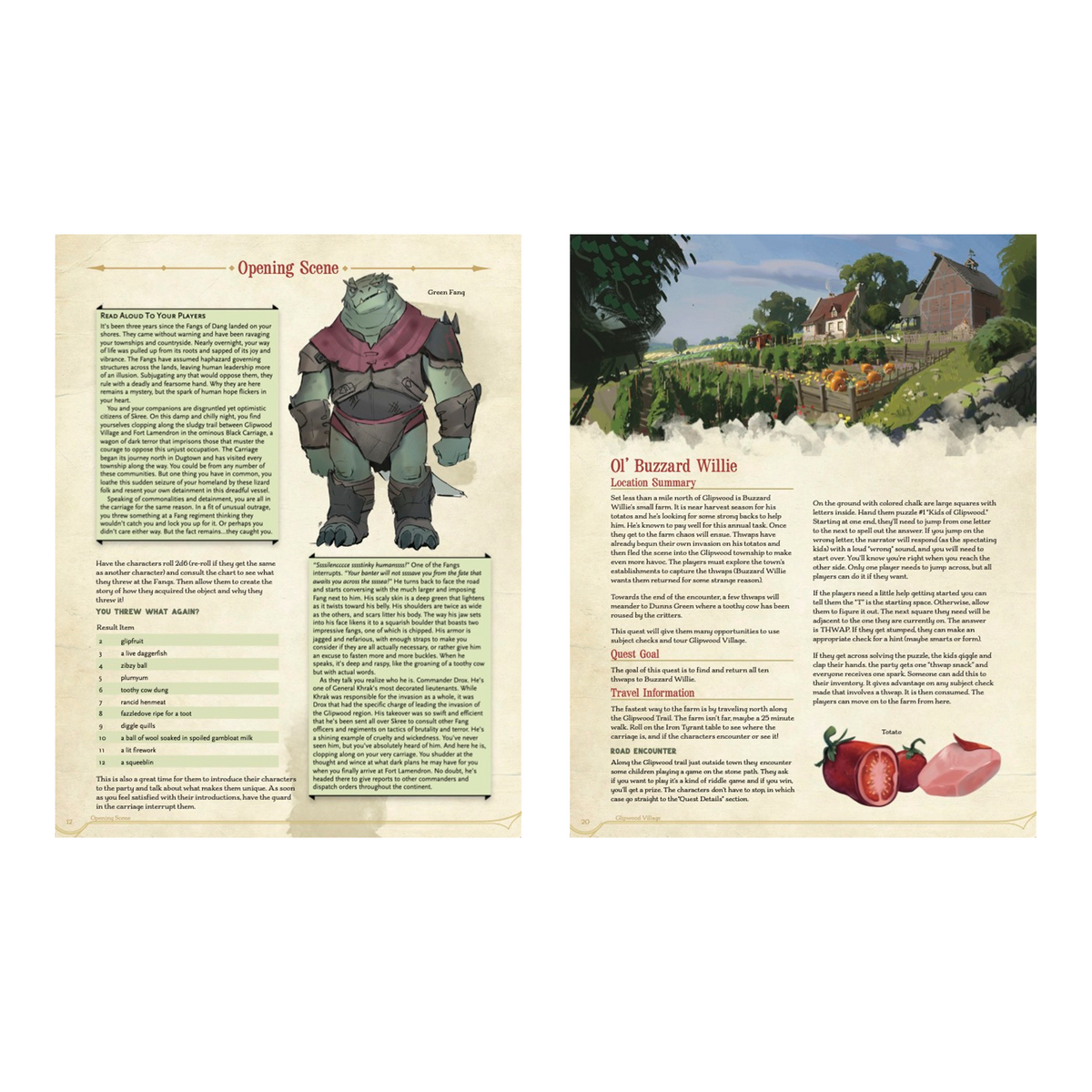 The Wingfeather Saga RPG- Digital Download