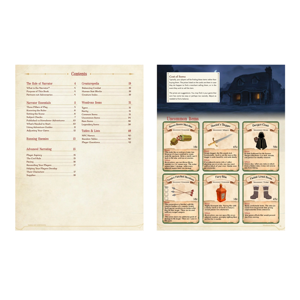 The Wingfeather Saga RPG- Digital Download