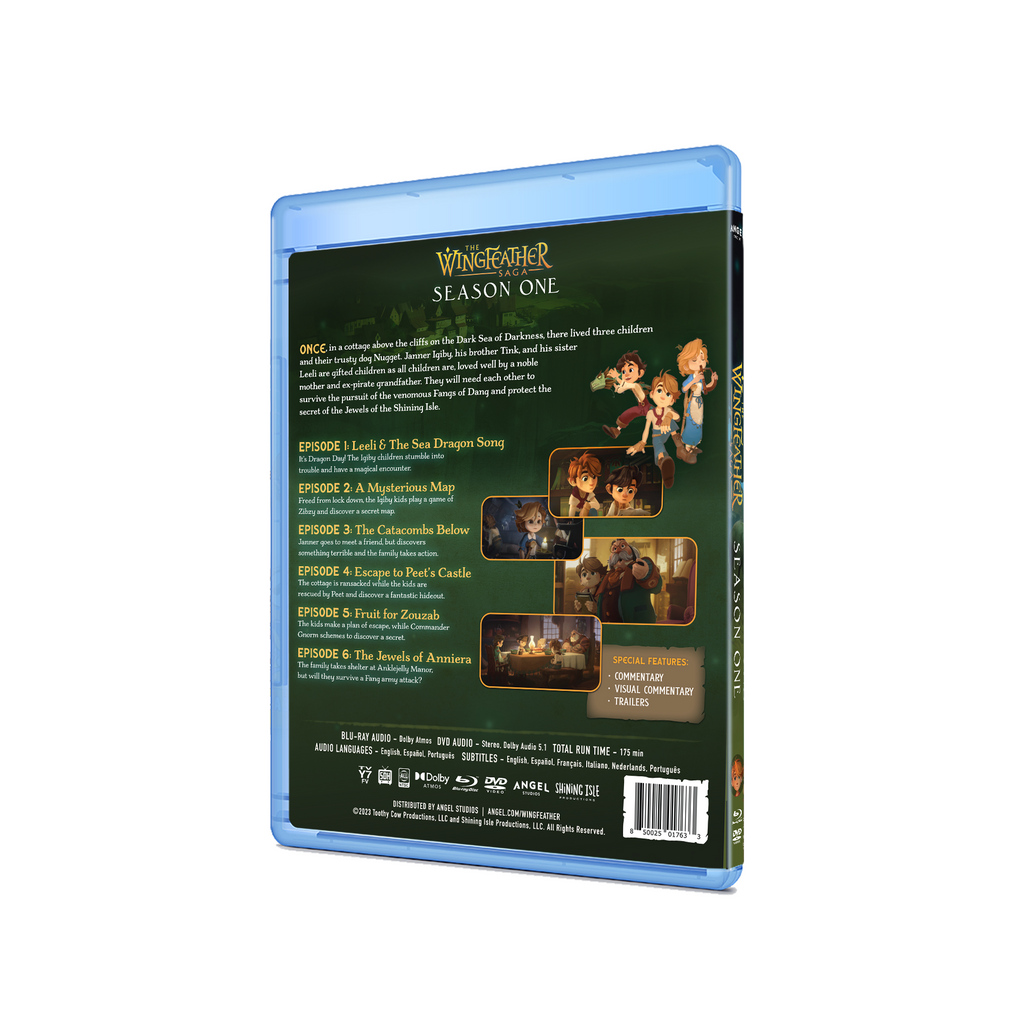 The Wingfeather Saga: Season One Blu-ray + DVD Combo Pack