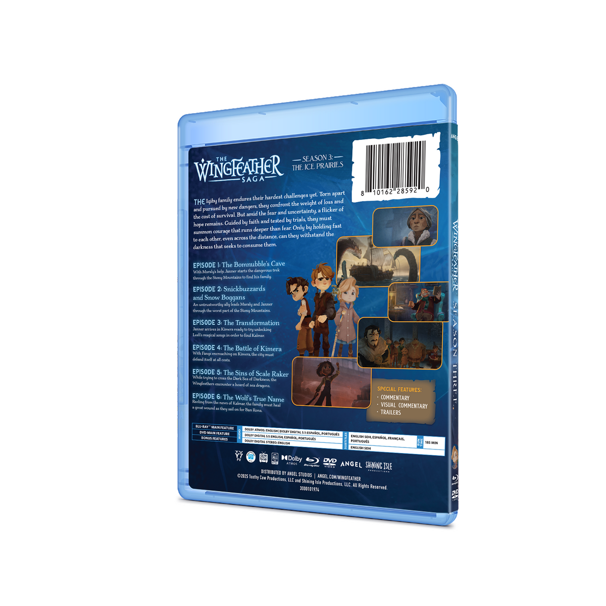 The Wingfeather Saga: Season Three Blu-ray + DVD Combo Pack