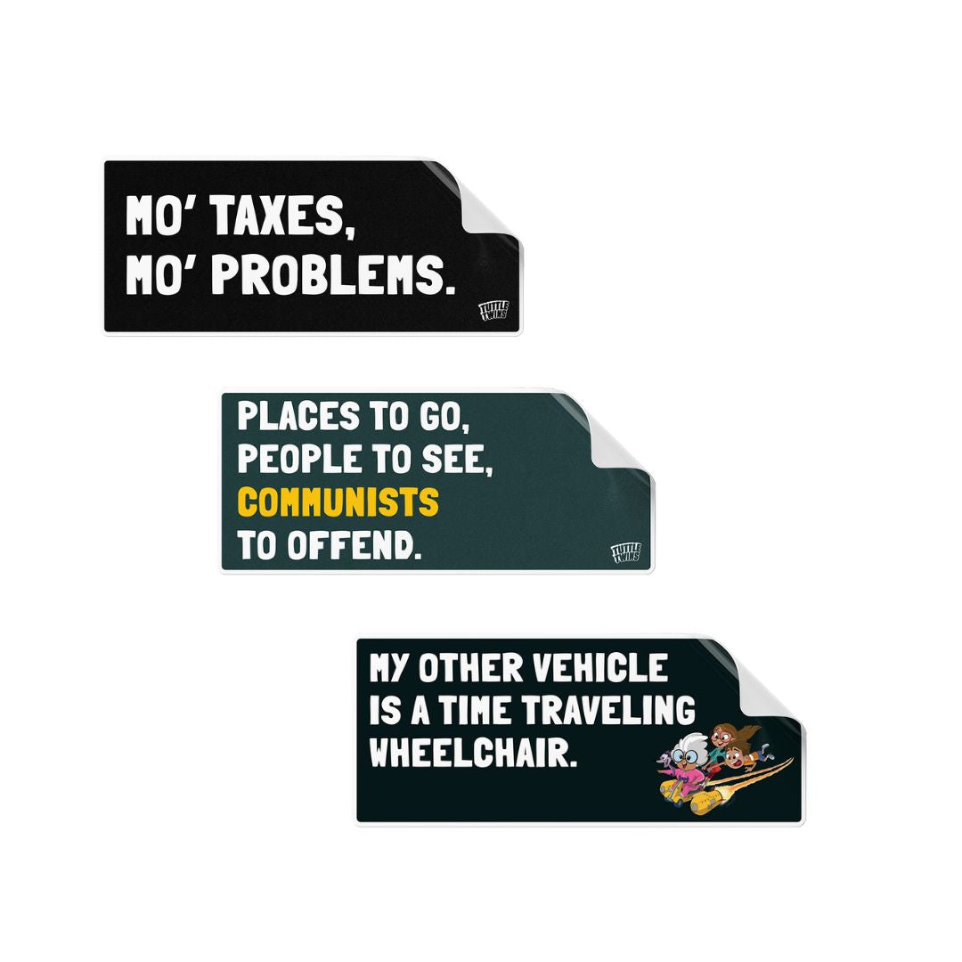 Tuttle Twins Bumper Sticker