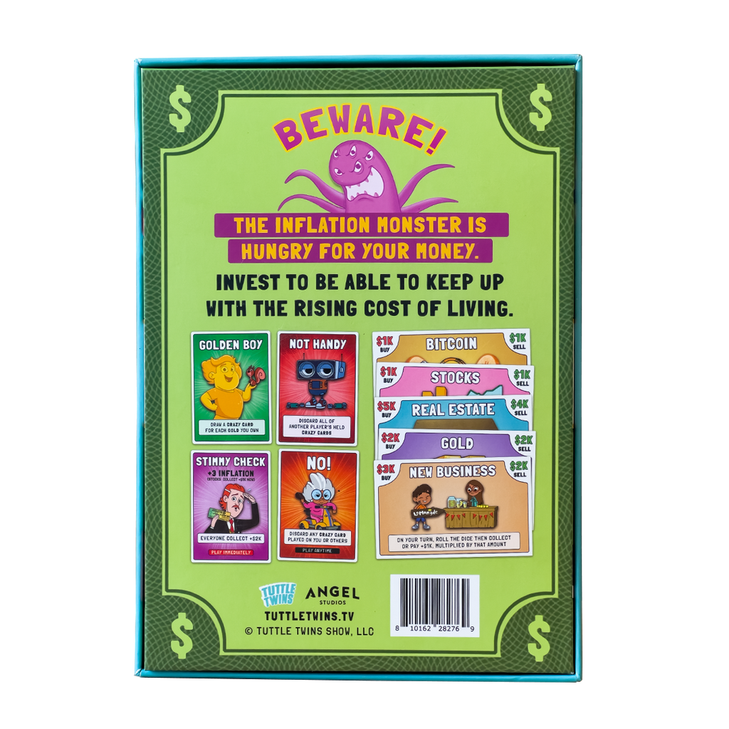 Tuttle Twins Inflation Monster Card Game