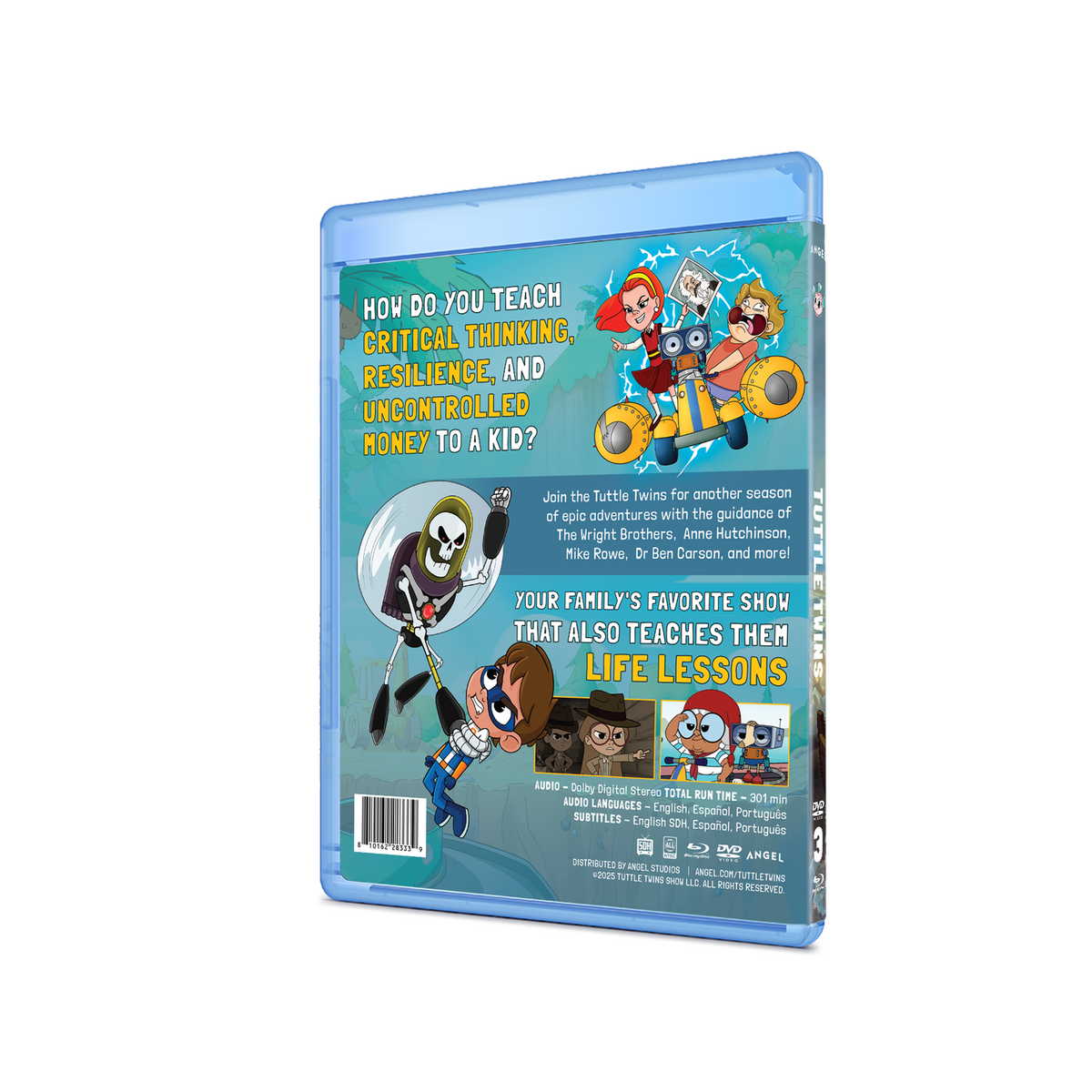 Tuttle Twins Season 3 DVD & Blu-ray