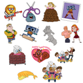 Tuttle Twins - Season Three Episode 5 -7 Sticker Pack