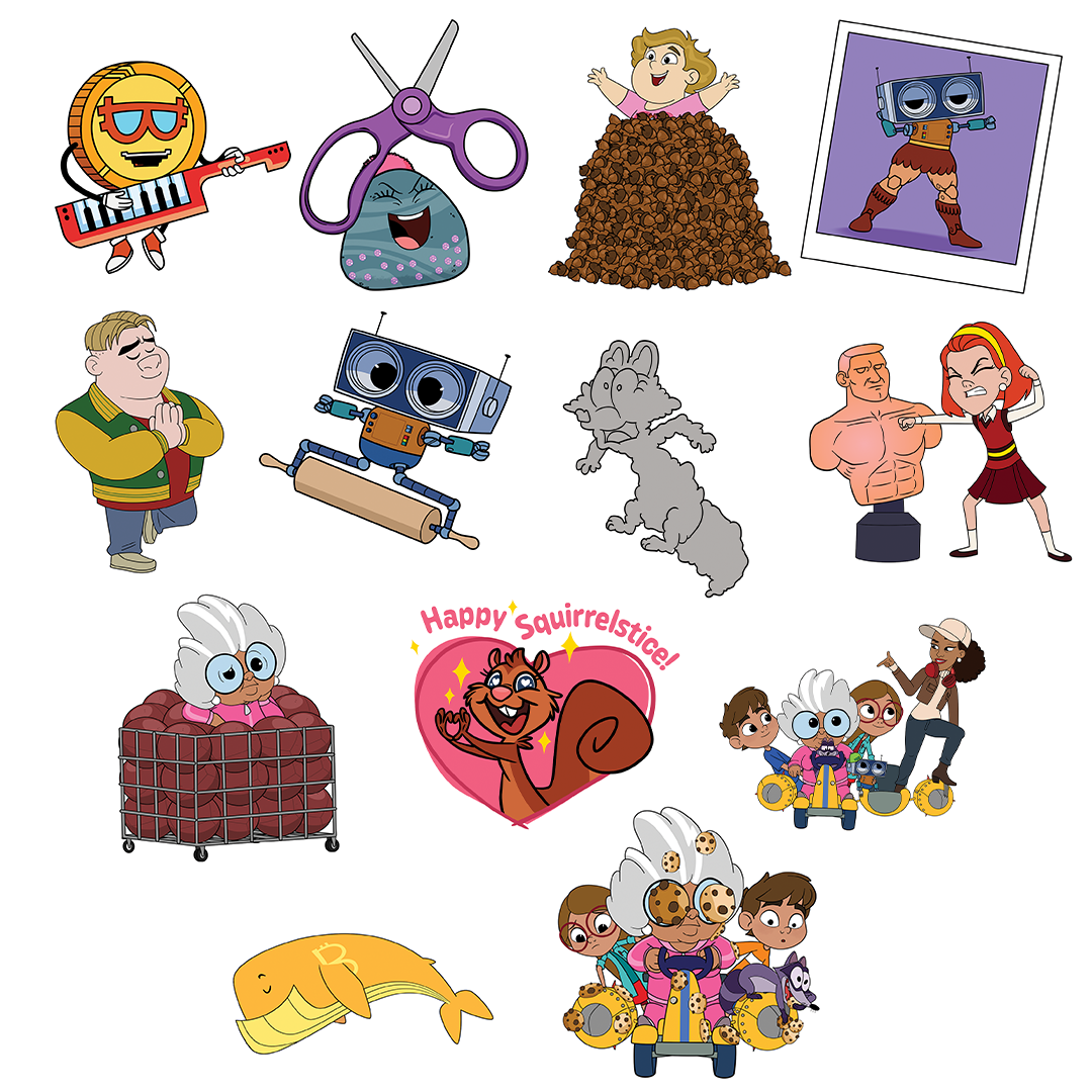 Tuttle Twins - Season Three Episode 5 -7 Sticker Pack
