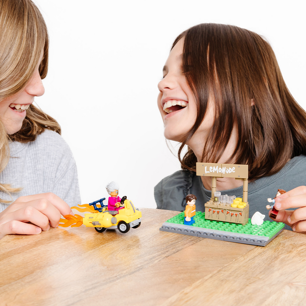 Tuttle Twins "When Laws Give you Lemons" Lego Brick Set