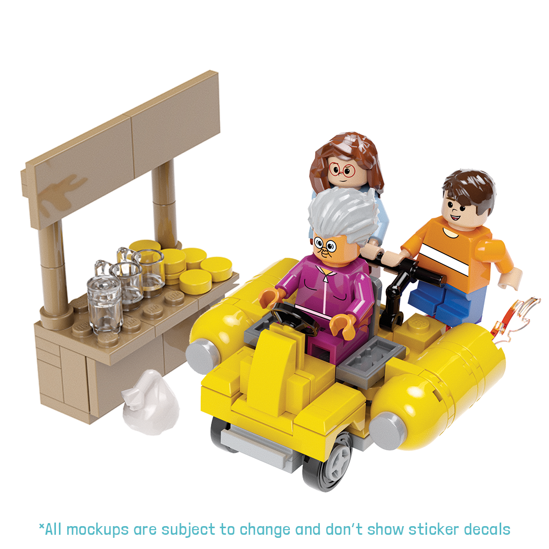 Tuttle Twins "When Laws Give you Lemons" Lego Brick Set