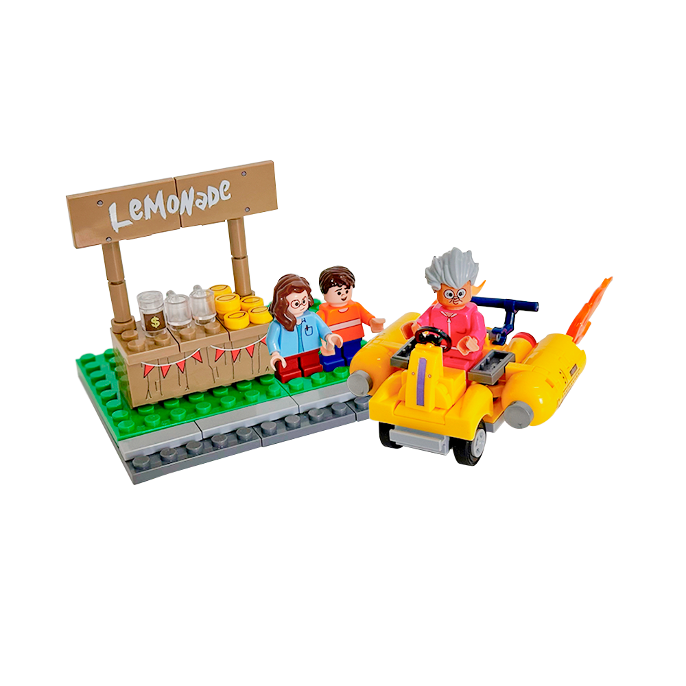 Tuttle Twins "When Laws Give you Lemons" Lego Brick Set