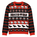 Monster High Black Striped Ugly Sweater