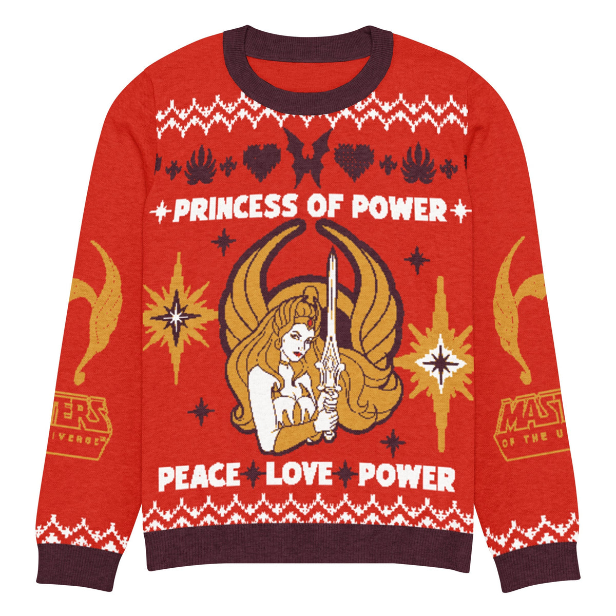 Masters of the Universe She-Ra Red Ugly Sweater