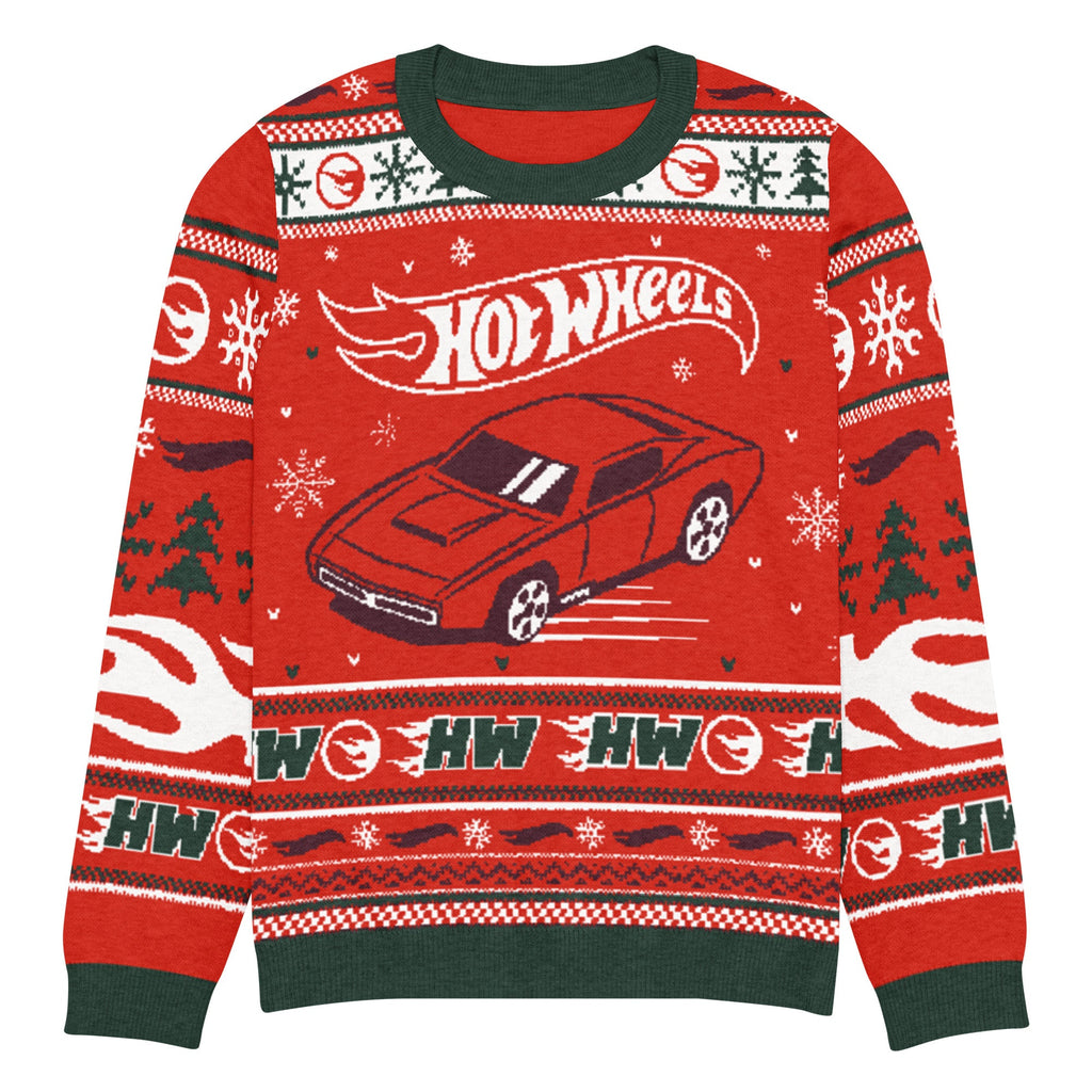 Hot Wheels Red Ugly Sweater