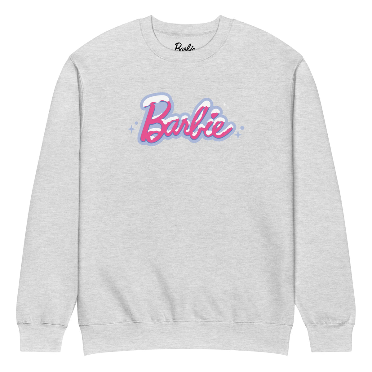 Barbie Dreaming of a Barbie Christmas Gray Sweatshirt