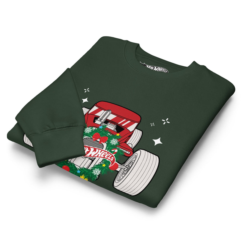 Hot Wheels Holidays Green Sweatshirt