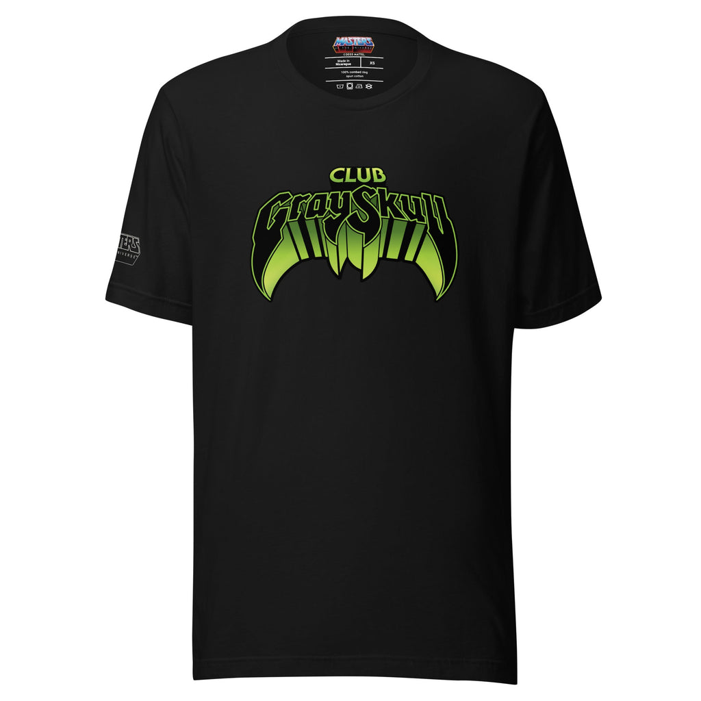 Masters of the Universe Club Grayskull Black T-Shirt