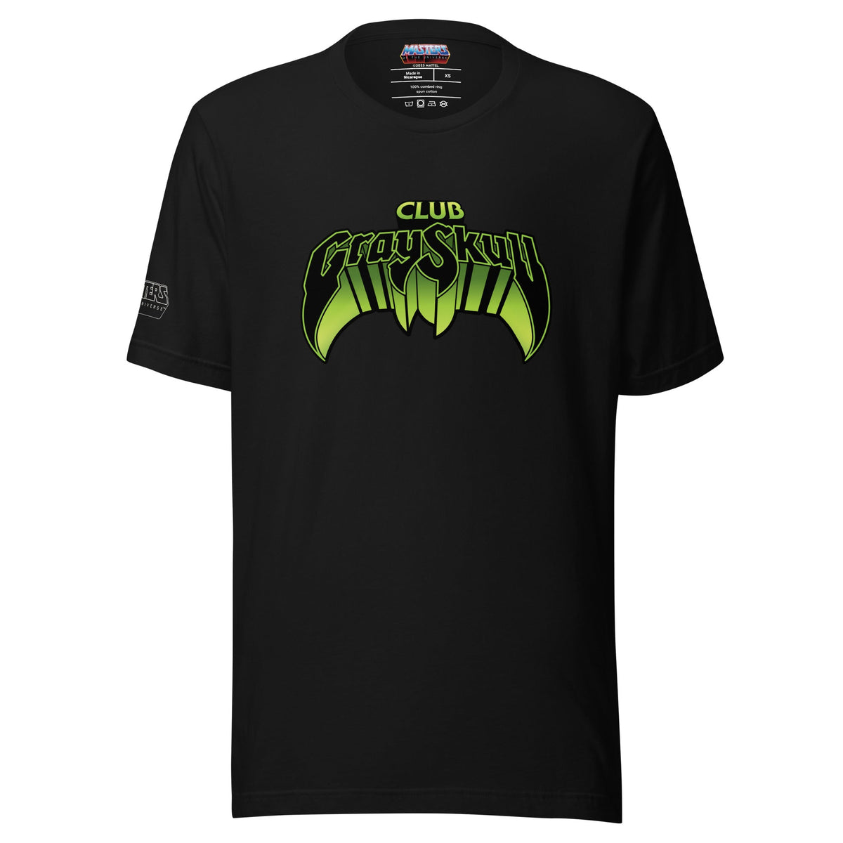 Masters of the Universe Club Grayskull Black T-Shirt