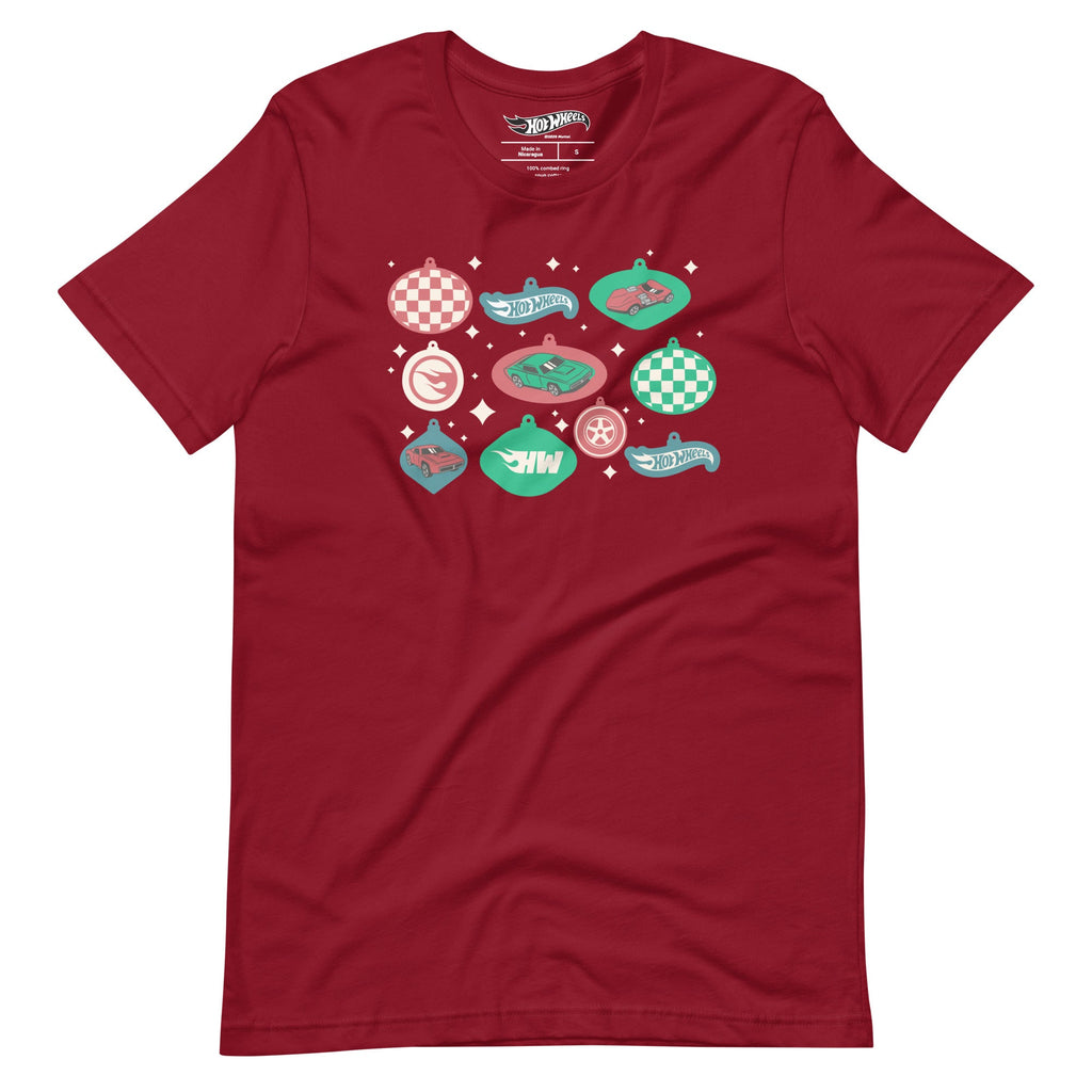 Hot Wheels Ornaments Red T-shirt